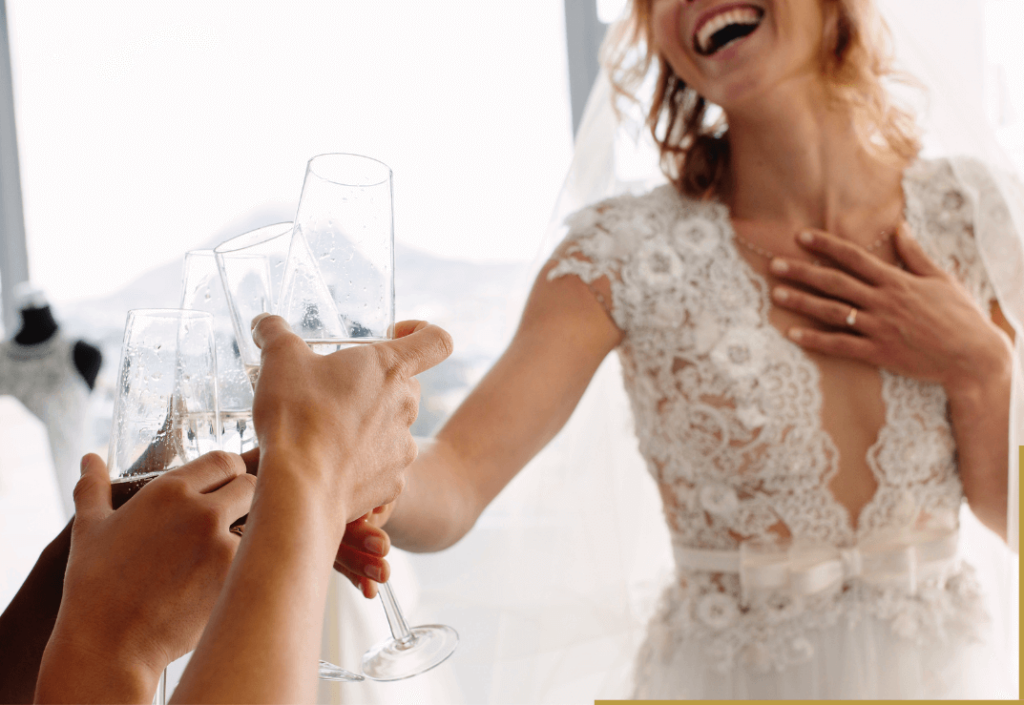 Brautkleidberatung im Brautmodeladen Brauthaftschön in Erding